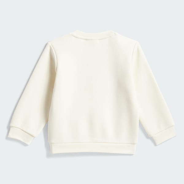 White LOOSE CREW SET 
