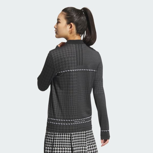 ブラック PRIMEKNIT サイドシームレス長袖シャツ