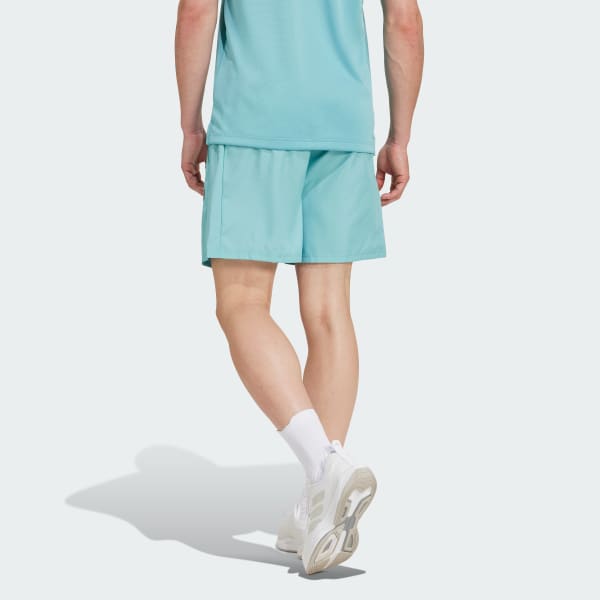 Turquoise Train Essentials Woven Training Shorts