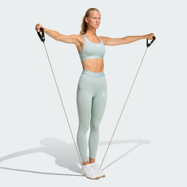 Verde Mallas 7/8 Techfit Corte Alto