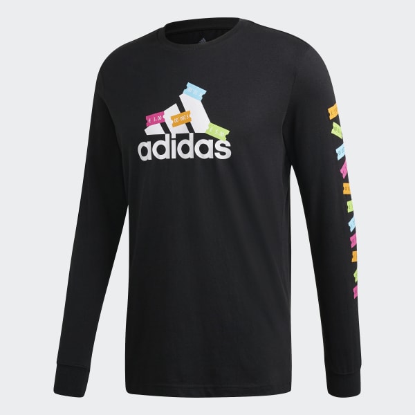 adidas graphic long sleeve hoodie