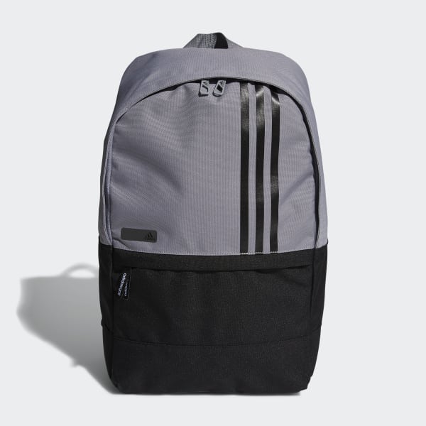 mochila adidas gris