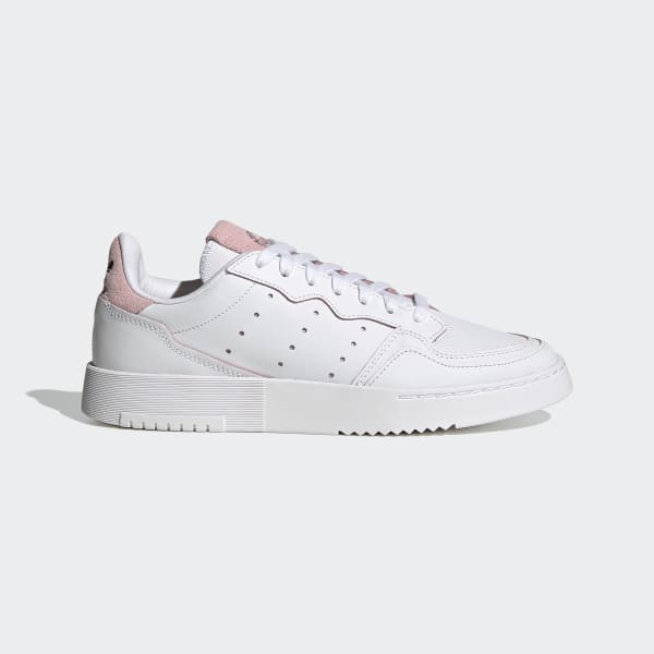 Adidas white supercourt discount shoes