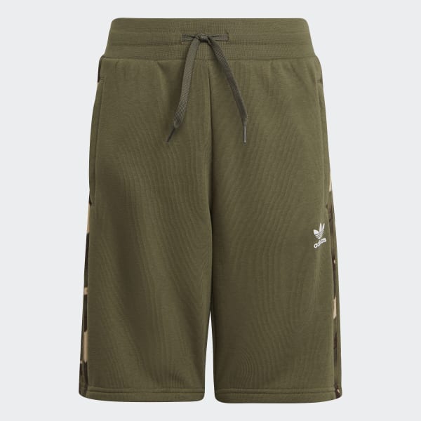 Πράσινο Camo Shorts