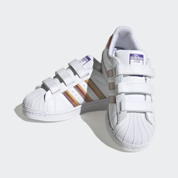 Tênis adidas superstar branco - R$ 129.90, cor Branco (para quadra