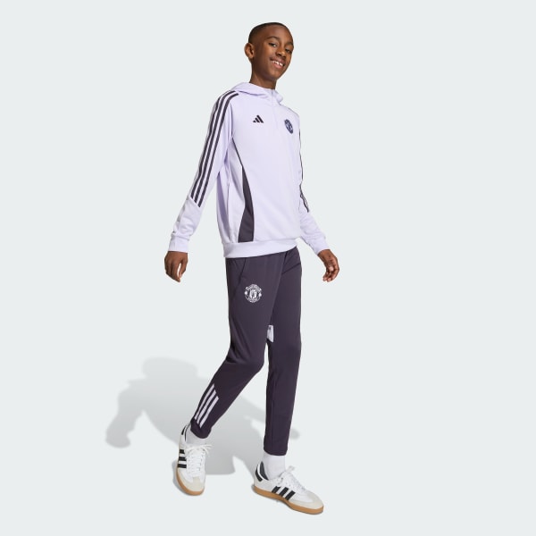 Viola Felpa con cappuccio da allenamento Tiro 25 Competition Manchester United FC