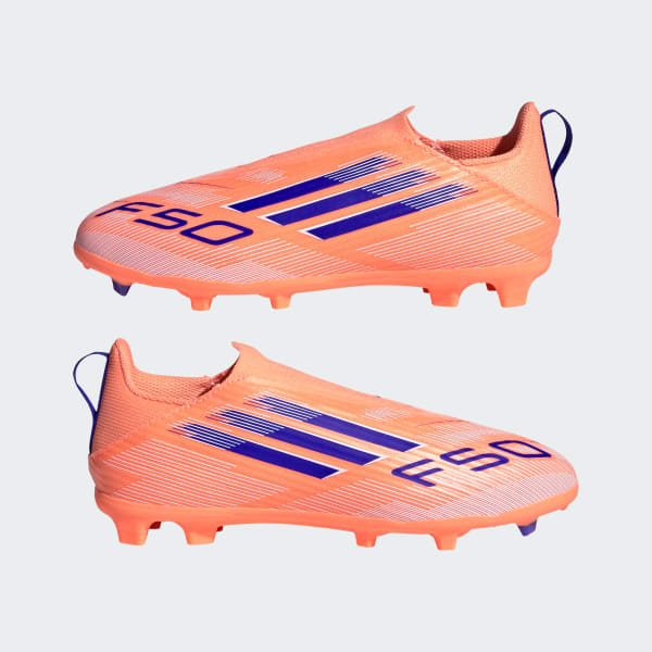 adidas F50 League Laceless Firm/Multi-Ground Cleats Kids