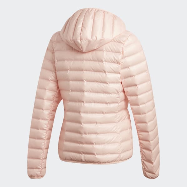 adidas Varilite Hooded Daunenjacke Rosa | adidas Deutschland ADIDAS Daunenjacke mit Kapuze Modell 'Varilite' in Rosé