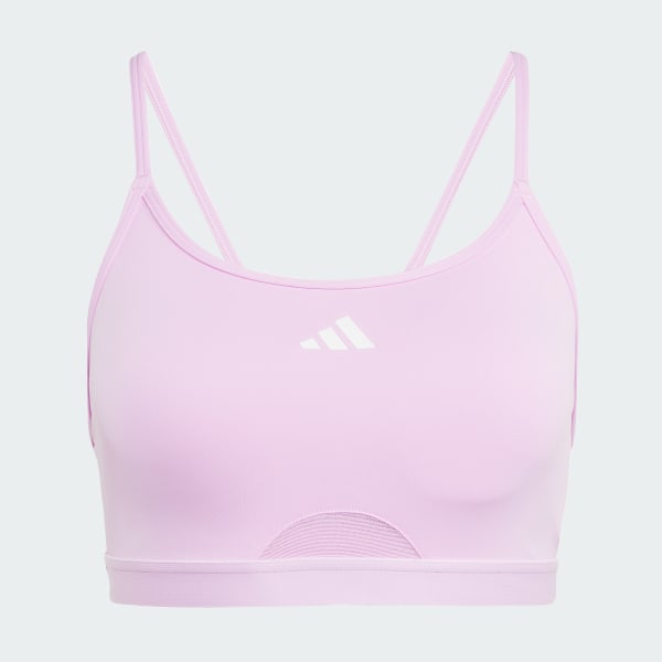 สีม่วง สปอร์ตบราซัพพอร์ตระดับต่ำ Aeroreact