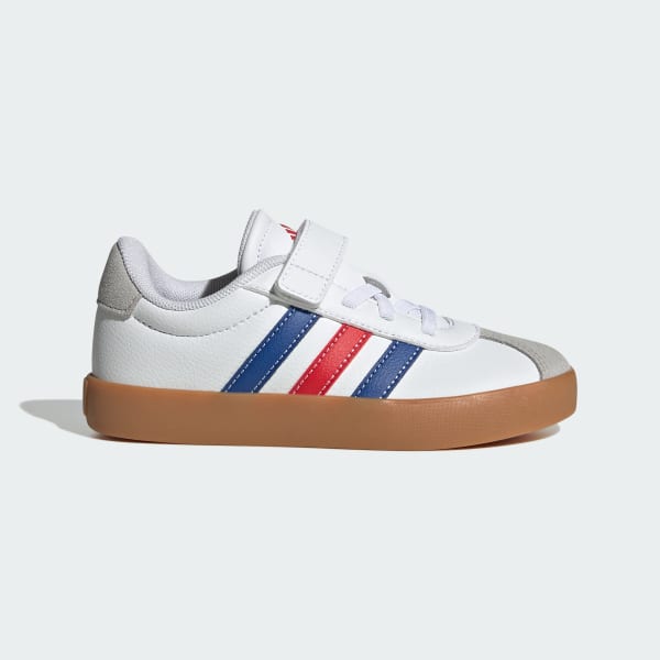 Blanco Zapatillas VL Court 3.0 Skateboarding Niños