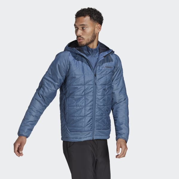 modrá Bunda Terrex Multi Insulated Hooded DJ935
