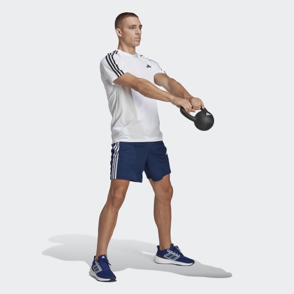 Blu Short da allenamento Train Essentials Piqué 3-Stripes