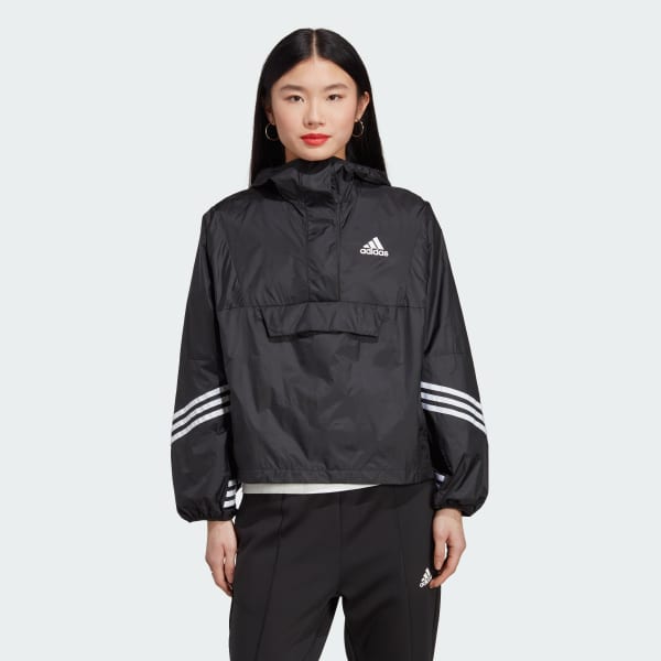 Svart WIND.RDY Hooded Anorak