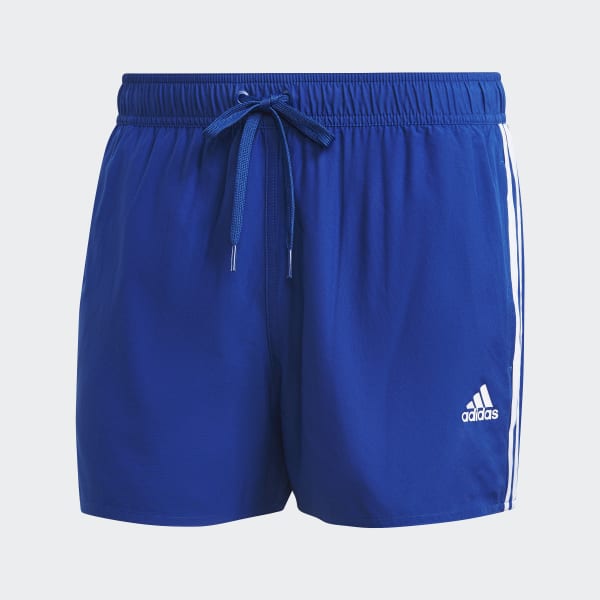 Blue Classic 3-Stripes Swim Shorts