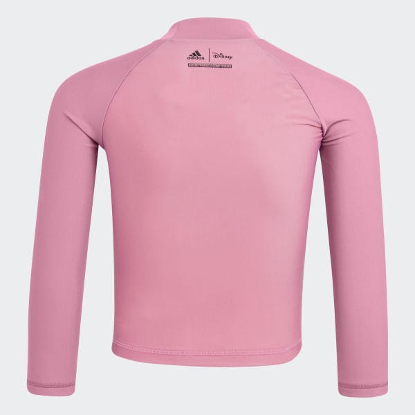 Pink Disney Princess Long Sleeve Rash Guard