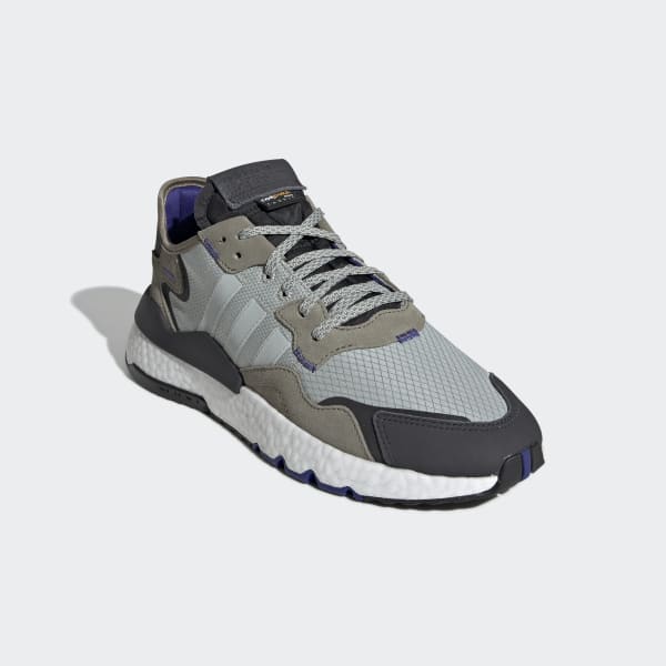 adidas Nite Jogger Shoes - Grey 