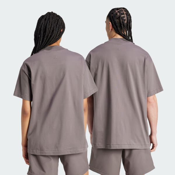 Brown adidas Basketball T-Shirt