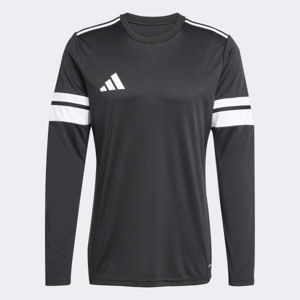 Schwarz Langärmeliges Squadra 25 Trikot
