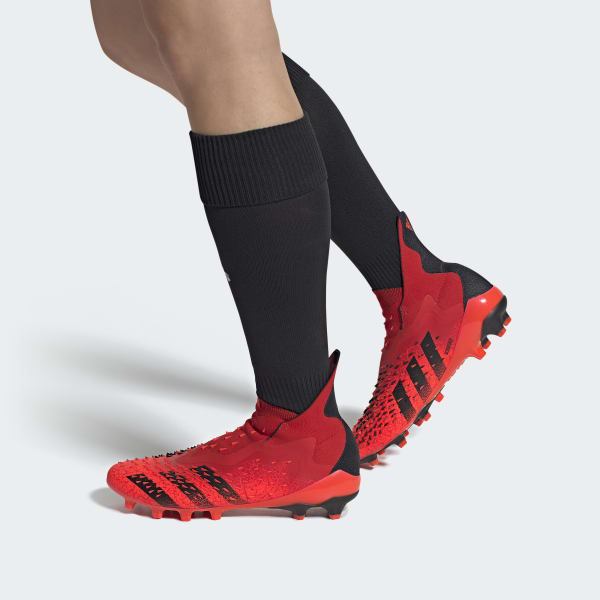 adidas red predator cleats