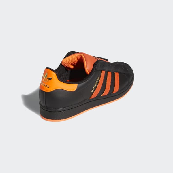 adidas black orange shoes