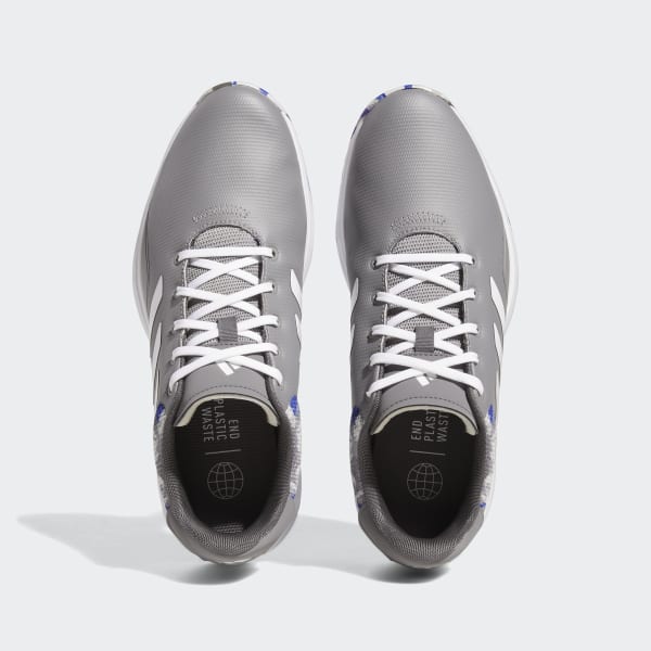 Gray adidas store golf shoes