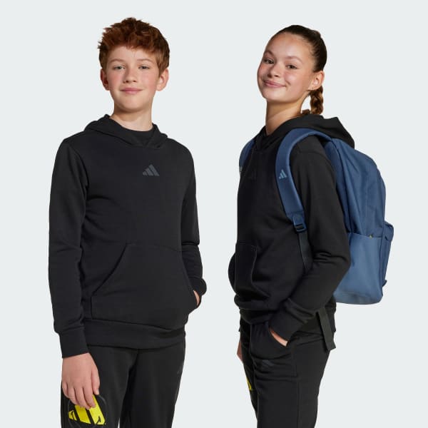 Siyah adidas x Smileyworld Kids Kapüşonlu Üst