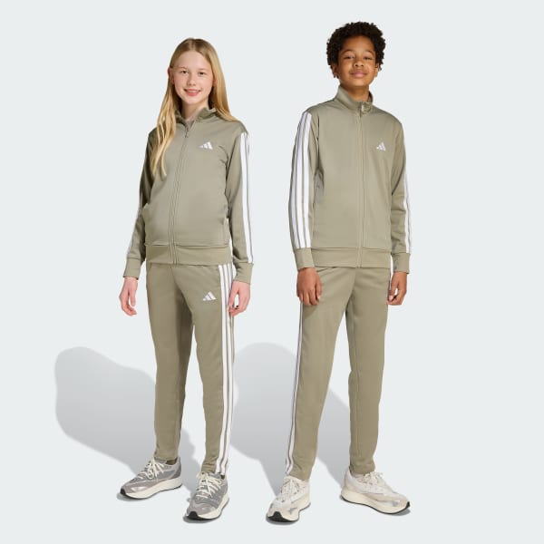 Verde Fato de Treino Climacool Essentials – Criança