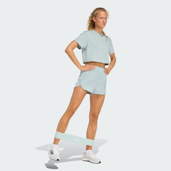 Green CLIMACOOL POWER TRAINING GRAPHIC T-SHIRT