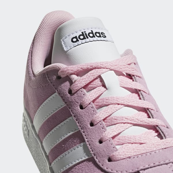adidas vl court suede pink