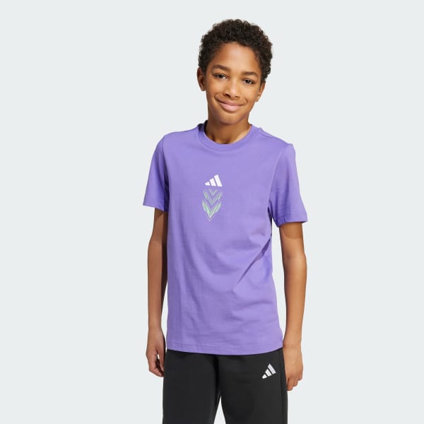 Lilla F50-grafik-T-shirt til børn