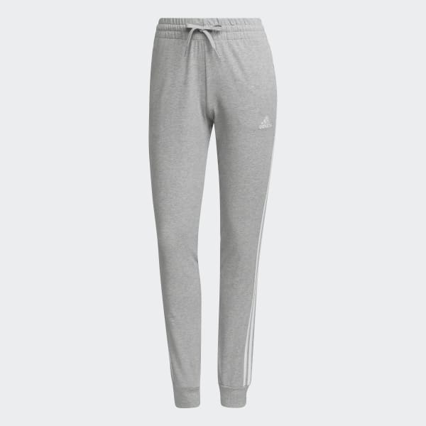 Women's adidas striped clearance joggers