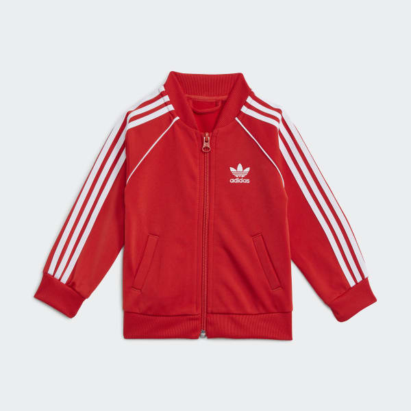  Adidas Red Tracksuit