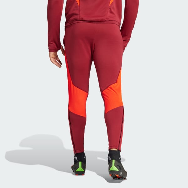 Burgundy Tepláky Manchester United Tiro 23 Training