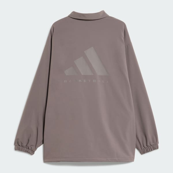Marron Chaqueta adidas Basketball Coach
