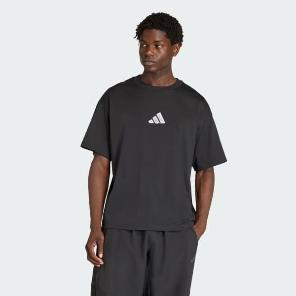 Negro POLO GRAPHIC CLIMACOOL POWER TRAINING