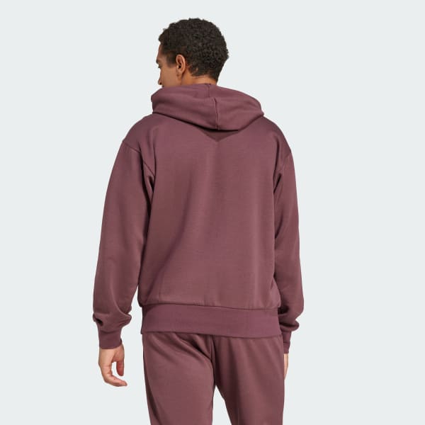 Burgundy Essentials Feelcozy Fleece Hoodie