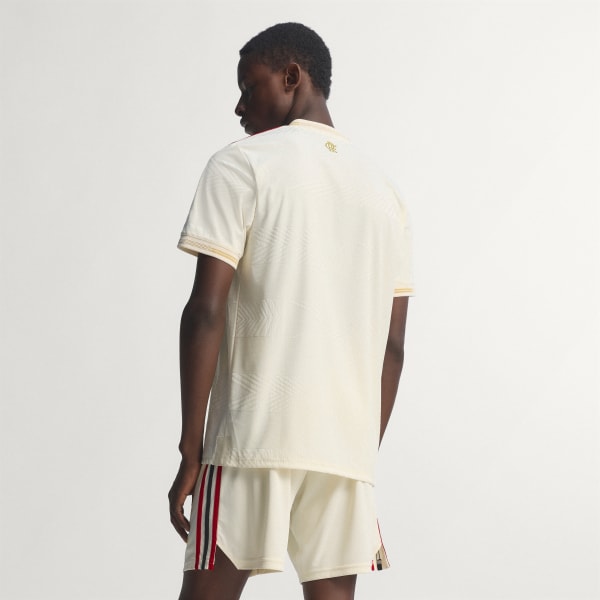 Branco Camisa III Jogador CR Flamengo 25