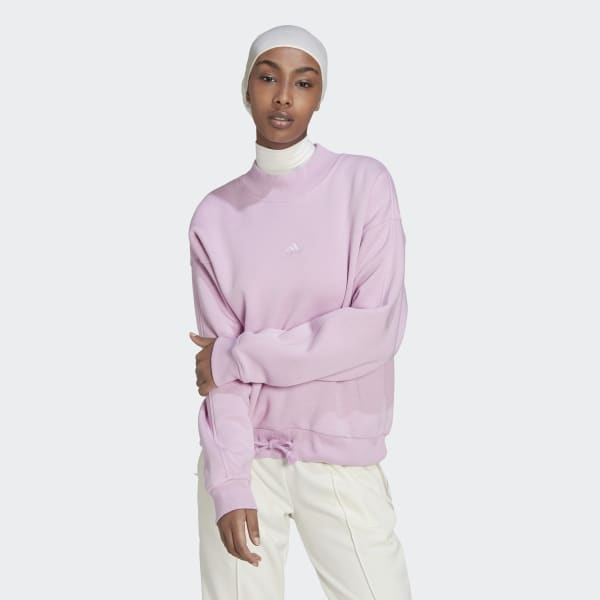 Lila ALL SZN Fleece Mock Neck Sweatshirt CM847