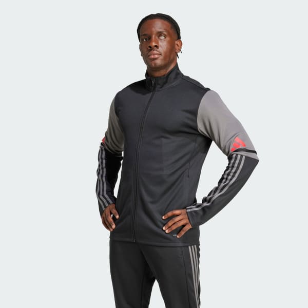 Negro Chaqueta de entrenamiento Squadra 25