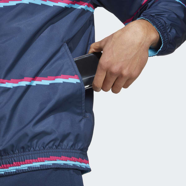 Niebieski Arsenal Anthem Jacket