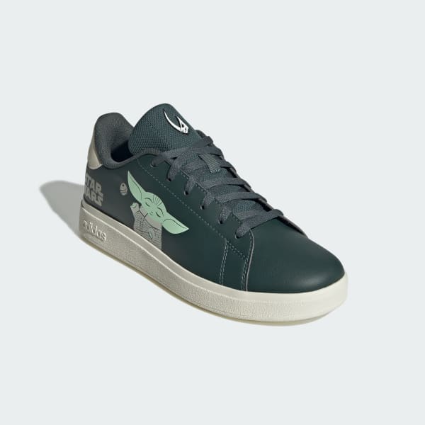 สีเทา รองเท้า ADIDAS STAR WARS ADVANTAGE สำหรับเด็กโต