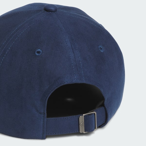 ブルー 【ゴルフ】フェイクスエード 6パネル ハット