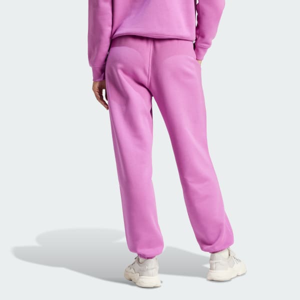 Fioletowy Essentials Fleece Joggers