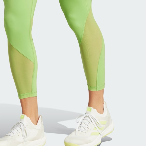 adidas Performance TE HIIT - Leggings - semi court green/green