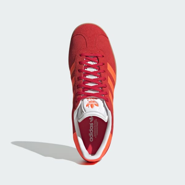 Red orange adidas clearance