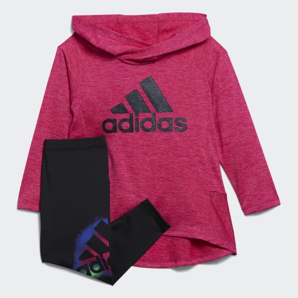 Burgundy adidas set 2025