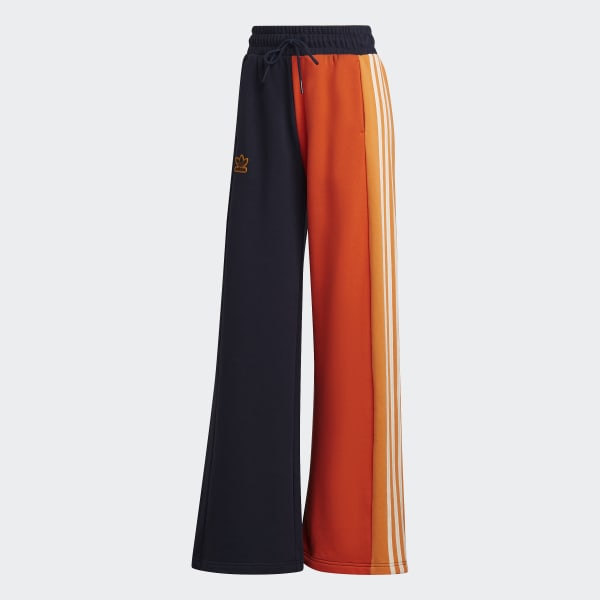 Wide leg adidas trousers online