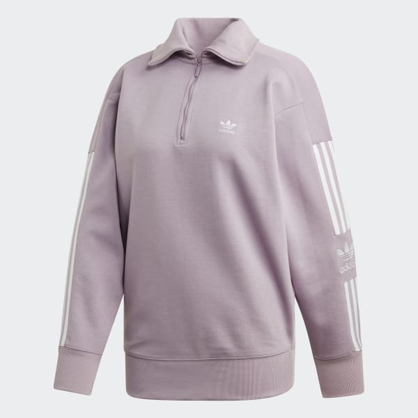adidas LOUNGEWEAR Half-Zip Sweatshirt 
