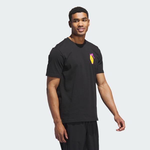 ブラック 【ゴルフ】チップ in NYC グラフィック Tシャツ