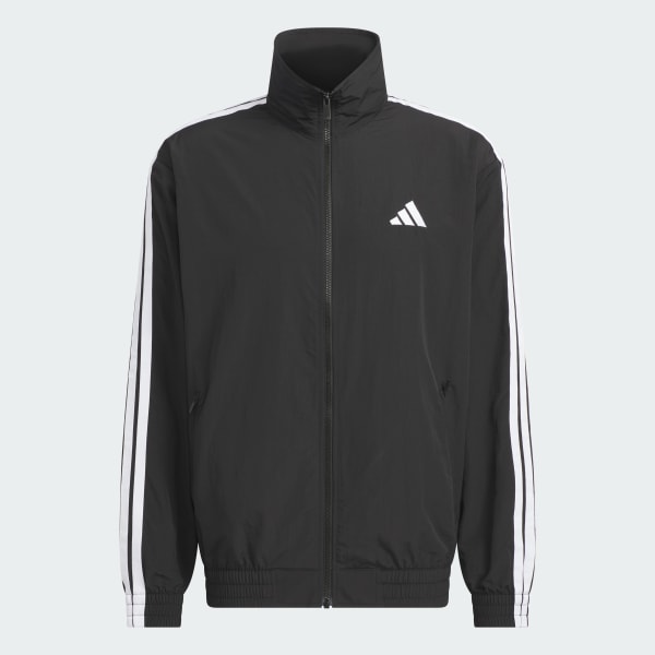 ブラック 軽パン ウーブントラックトップ